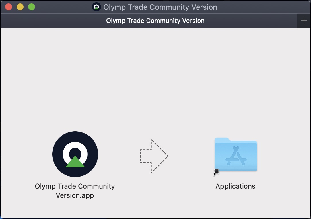 Como instalar o app Olymp Trade no Mac OS